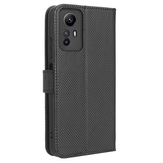 Flip case for Xiaomi Redmi Note 12S 4G, Wallet Smart Magnet, black