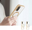 Case for Samsung Galaxy S20 FE, Electro MagSafe, gold + Screen Glass