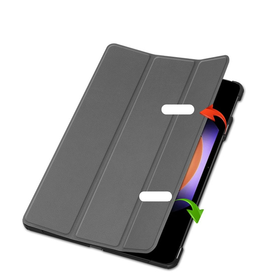 Case for Xiaomi Pad 6S Pro 12.4, Smartcase, grey