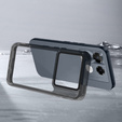 Case for Infinix Note 40 Pro Plus, Fusion Hybrid, transparent / black