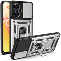 Case for Realme C55, CamShield Slide, silver