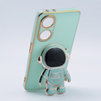 Case for Oppo A98 5G, Astronaut, green