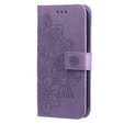 Flip case for Realme C67, Mandala, purple