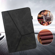 Case for Lenovo Tab M10 Plus 10.6 Gen 3 TB-125F TB-128F, Classic, with space for stylus, black