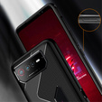 Case for ROG Phone 6 5G, Carbon Gel, black