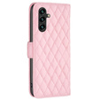 Flip case for Samsung Galaxy A15, Wallet, BINFEN COLOR, pink