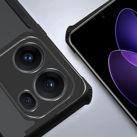 Case for Oppo Reno 13F / Oppo Reno 13FS, AntiDrop Hybrid, black