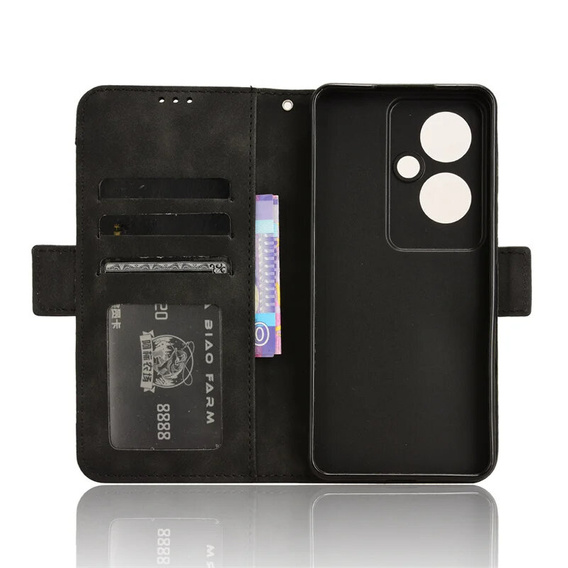 Flip case for Oppo Reno 11F 5G, Card Slot, black