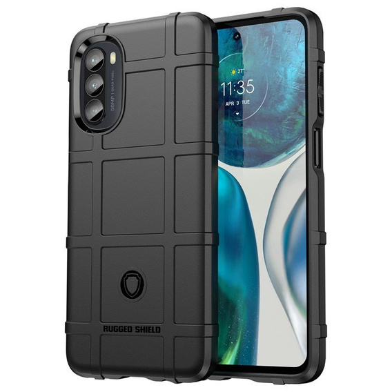 Case for Motorola Moto G52 / G82 5G, Rugged Shield, black