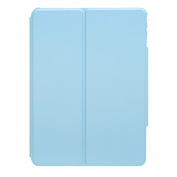 Keyboard case for iPad 11" 2025 A16 (11 gen.) / iPad 10.9" 2022 (10 gen.), Rotary 360° Leather, light blue