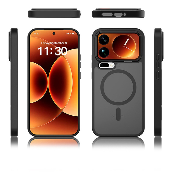 Fusion Hybrid Case for MagSafe for Xiaomi 17 Pro Max, black