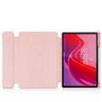 Keyboard case for Lenovo Tab M11 10.95" / Idea Tab 11" / Tab K11 11" (2 gen.), Rotary 360° Leather, pink