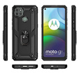 Armor Case for Motorola Moto G9 Power, Nox Case Ring, black