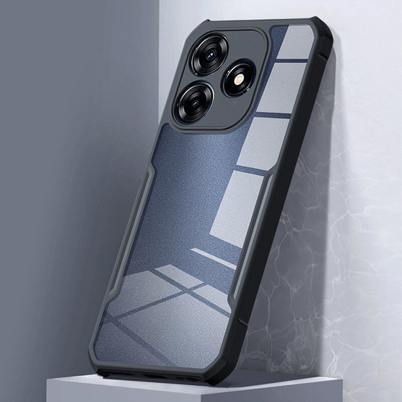 Case for Realme C63, AntiDrop Hybrid, black