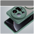 Case for Xiaomi 15 Ultra, for MagSafe, ERBORD Matt Case, green