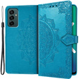 Flip case for Samsung Galaxy M23 5G / M13, Mandala, blue