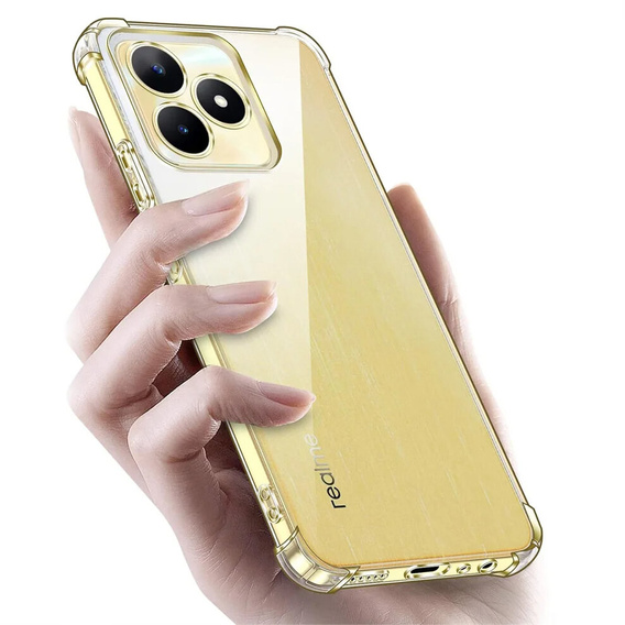 Case for Realme Note 50, Dropproof, transparent