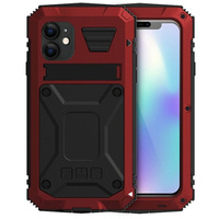 Armored case for iPhone 11, R-JUST, red / black