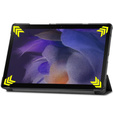 Case for Samsung Galaxy Tab A8 10.5 SM-X200 SM-X205, Smartcase, black
