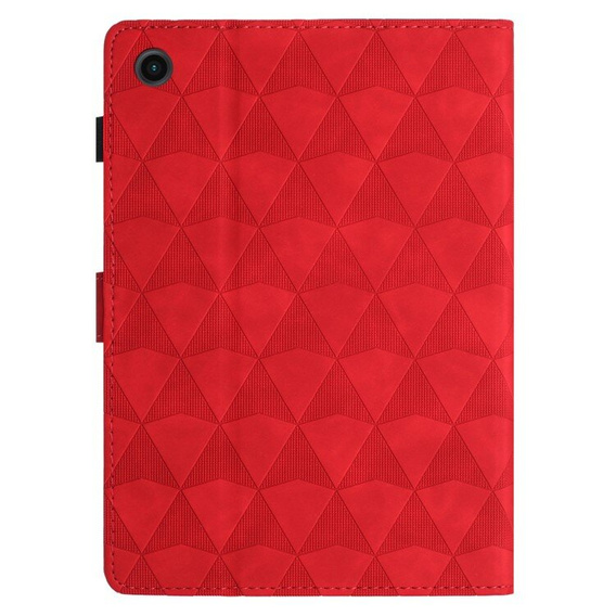 Case for Lenovo Tab M10 Plus 10.6 Gen 3 TB-125F TB-128F, Classic, with space for stylus, red