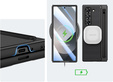 Glass case with full 360° protection for Samsung Galaxy Z Fold7 5G