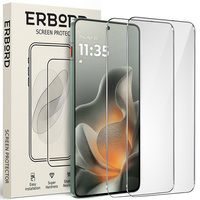 2x ERBORD 9H Hard Glass Tempered Glass for Motorola Edge 70