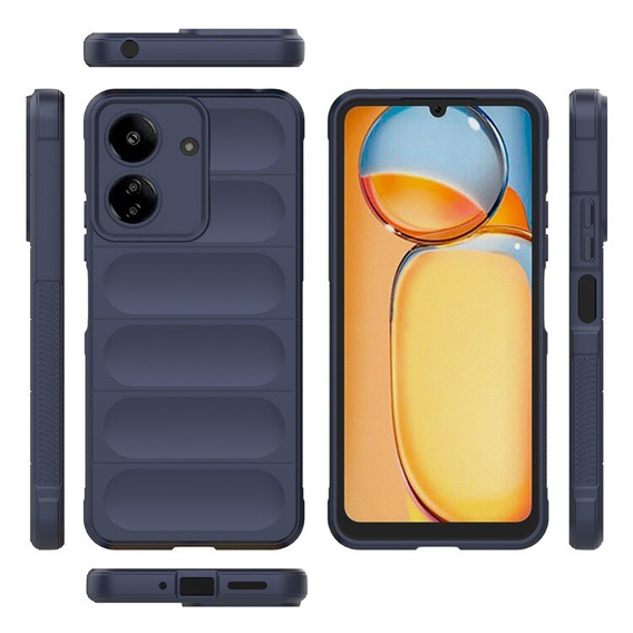 Case for Xiaomi Redmi 13C / Poco C65, Gaming Shockproof, dark blue