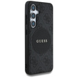 GUESS 4G Circle Classic Logo MagSafe case for Samsung Galaxy S25