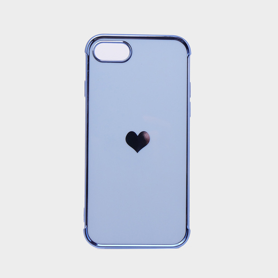 Case for iPhone 7/8/SE 2020/SE 2022, Electro heart, blue