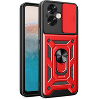 Case for Oppo Reno 11F 5G, CamShield Slide, red