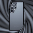 Case for Samsung Galaxy S24 Ultra, Fusion Hybrid, with camera protection, transparent / black