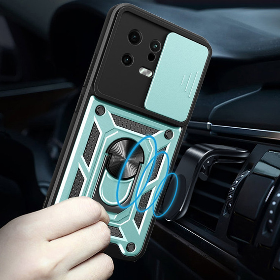 Case for Xiaomi 13, CamShield Slide, green