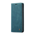 CASEME case for Samsung Galaxy S21 FE, Leather Wallet Case, green