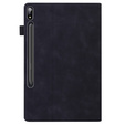 Case for Samsung Galaxy Tab S10 FE+ Plus, Classic, with space for stylus, black