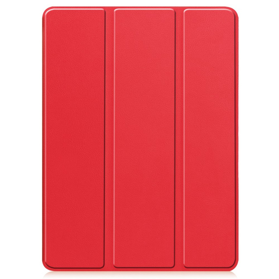 Case for iPad Pro 11" 2024 (5 gen.), Smartcase with stylus space, red