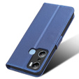 Flip case for Infinix Hot 20i, Wallet Smart Magnet Case, blue