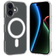 Case for iPhone 17, for MagSafe, transparent