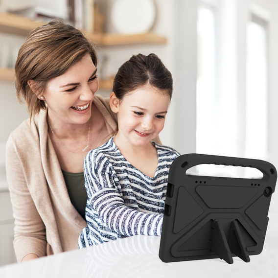 Children's Case for Lenovo Tab M10 10.1 Gen 3, Children's Case with Holder, black