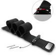 Milanese bracelet 18mm for Garmin Vivoactive 4S, Black