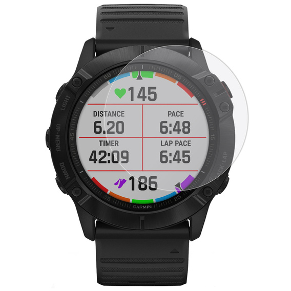 3x ERBORD hydrogel film for Garmin Fenix 6X/6X Pro