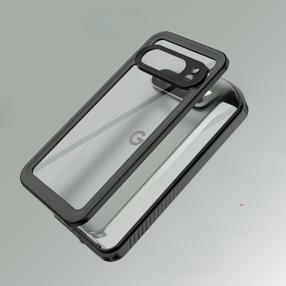 IP68 Waterproof Case for Google Pixel 9 Pro XL, Redpepper, black