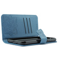 Flip case for Xiaomi Poco X6 5G, Butterfly, blue