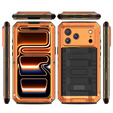 IP68 waterproof case for iPhone 17 Pro Max, orange