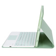 Case + keyboard Samsung Galaxy Tab S6 Lite 2020 P610/P615 / S6 Lite 2022 10.4, Touchpad Pen Slot, light green