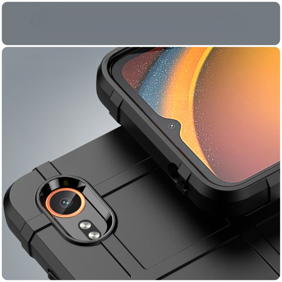 Case for Samsung Galaxy Xcover 7, Rugged Shield, black