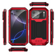 R-JUST armoured case with screen protector and stand for iPhone 17 Pro Max