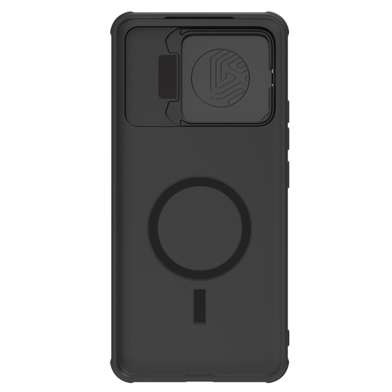 Nillkin Armored Case for Xiaomi Poco F6 Pro, CamShield Prop, for Magsafe, black