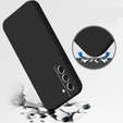 Case for Samsung Galaxy S21 FE, Silicone Lite, black
