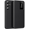 Flip case for Samsung Galaxy S24, Smart View Wallet, black