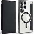 Flip case for Samsung Galaxy S25 Ultra, RFID Wallet MagSafe CamShield, black